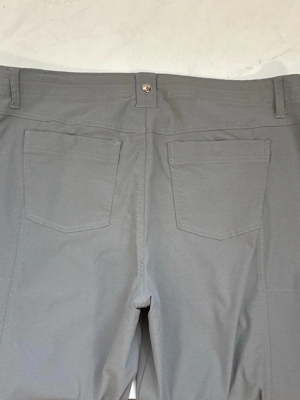 KUHL Women’s 16 Gray Trekr Pants Hiking Outdoor Travel Camping Neutral - Picture 4 of 8